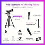 APEXEL 60X Telephoto Monocular with Tripod
