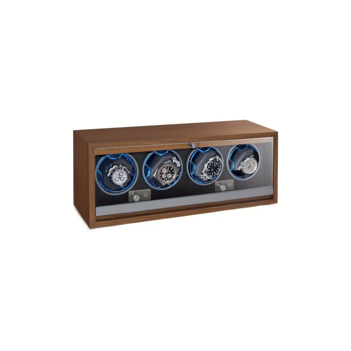4 Unit Automatic Watch Winder Box - Wood