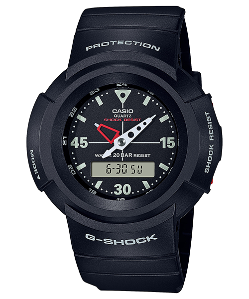 G-Shock Mens 200m Standard - AW-500E-1CW