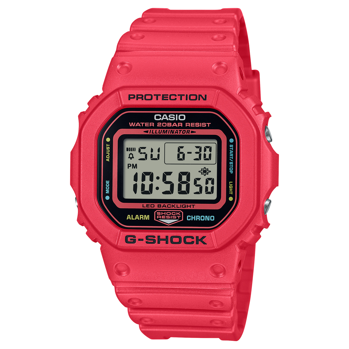 G-Shock Mens 200m Standard - DW-5600EP-4