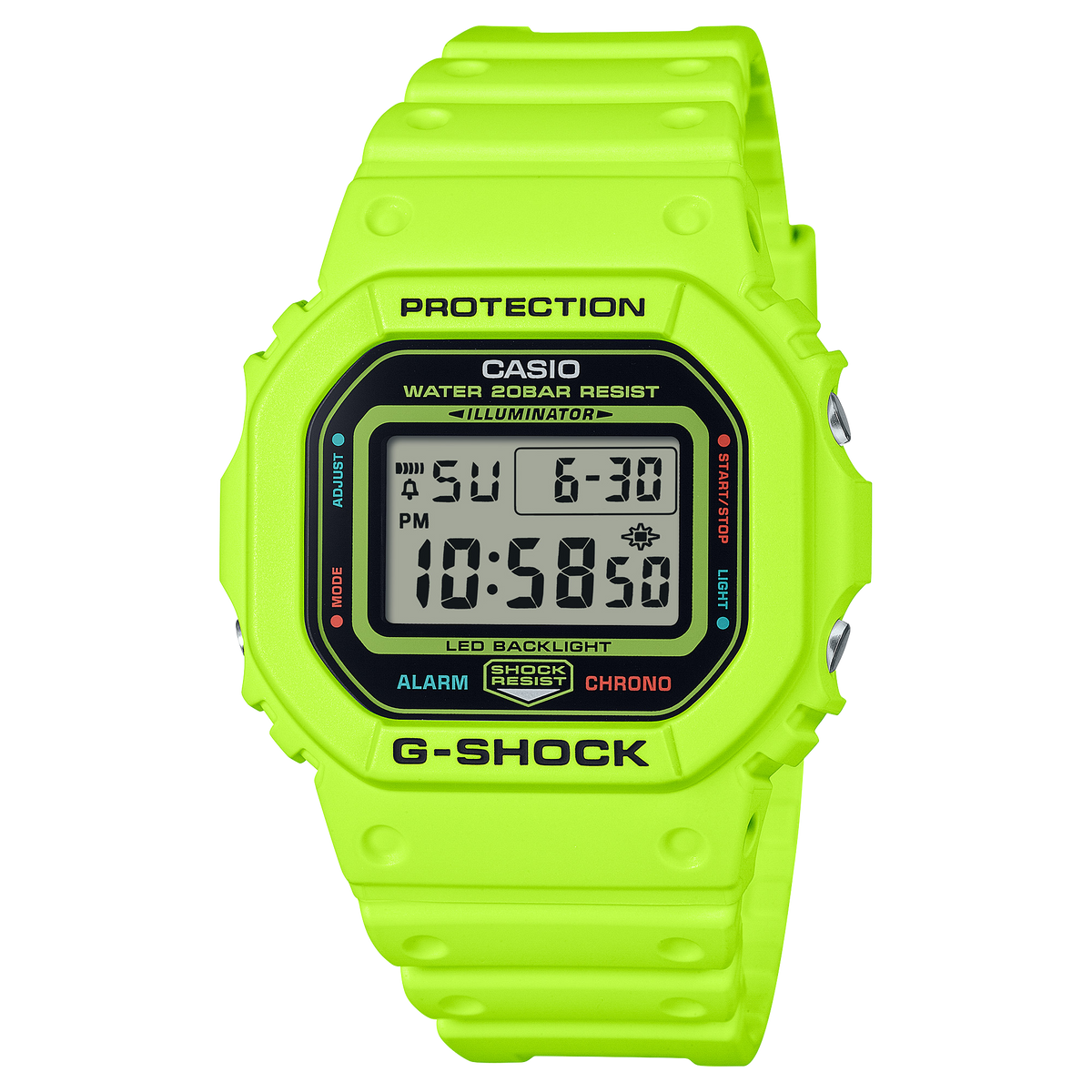 G-Shock Mens 200m Standard - DW-5600EP-9