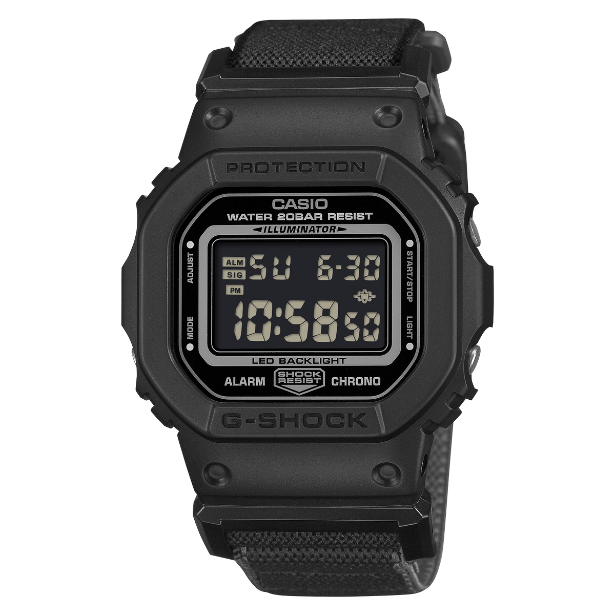 G-Shock Mens 200m Standard Fidlock - DW-5600MNC-1DR