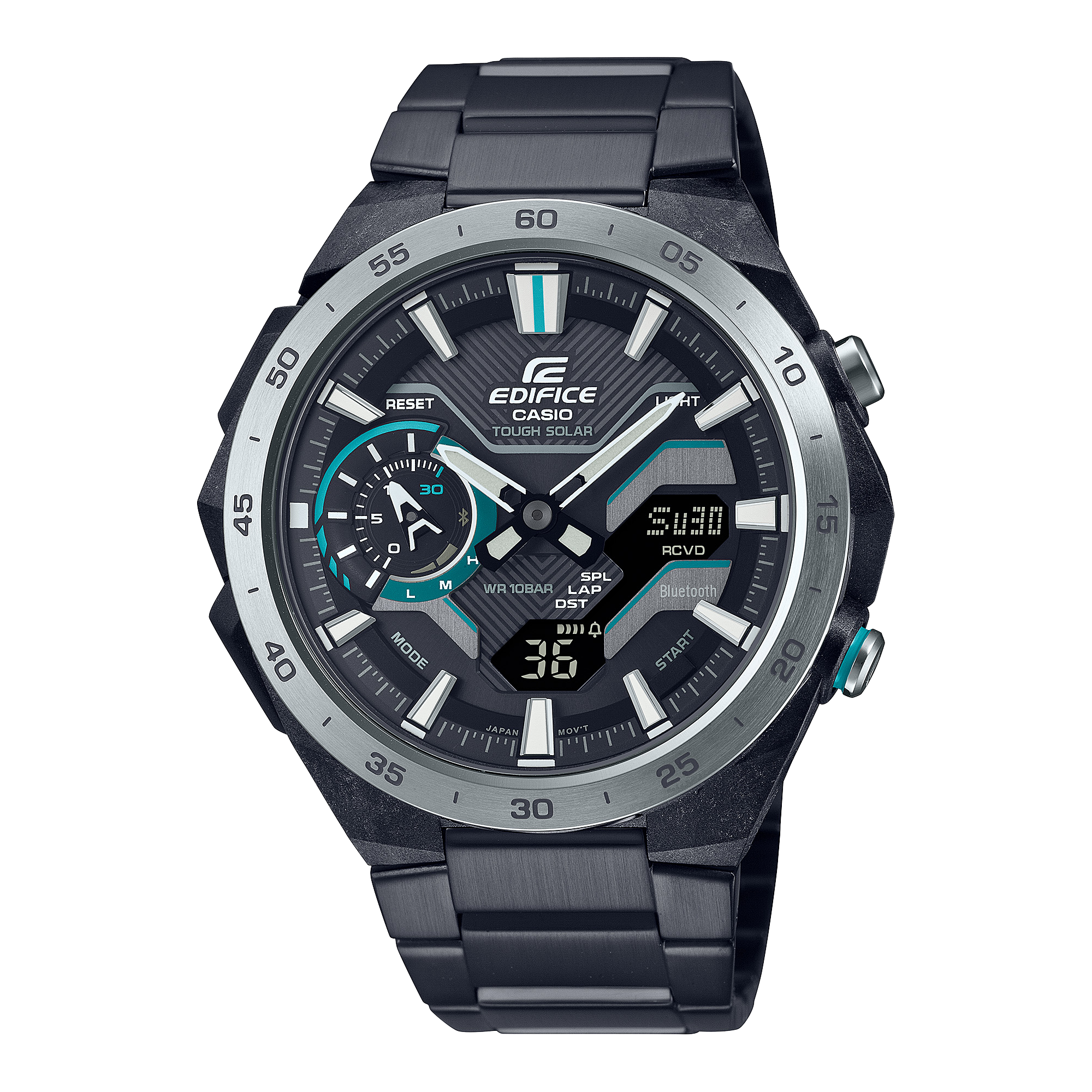 Edifice Mens 100m Bluetooth Solar ECB 2200DD 1AFC TCS Online