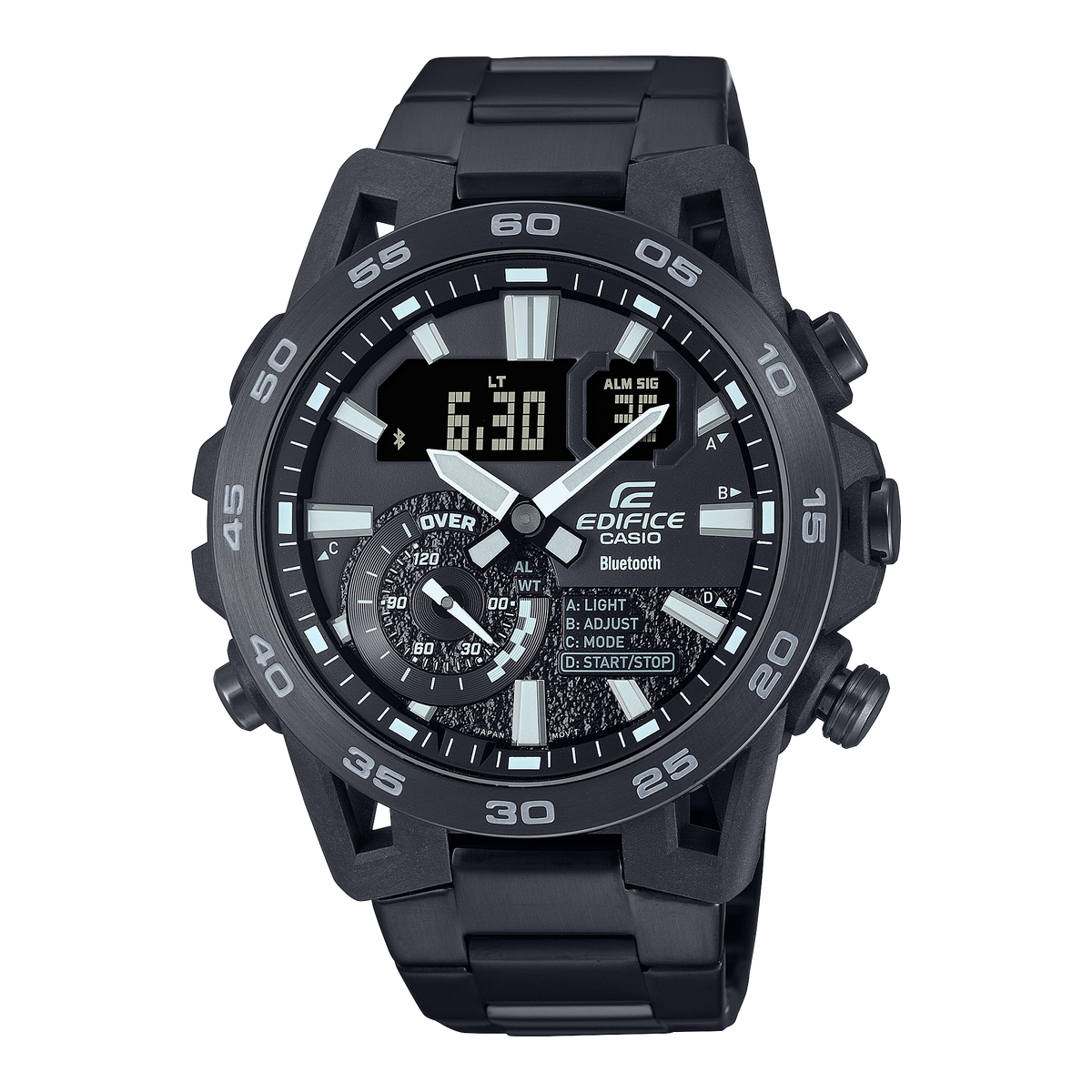 Edifice Mens 100m Bluetooth Sospensione - ECB-40BK-1