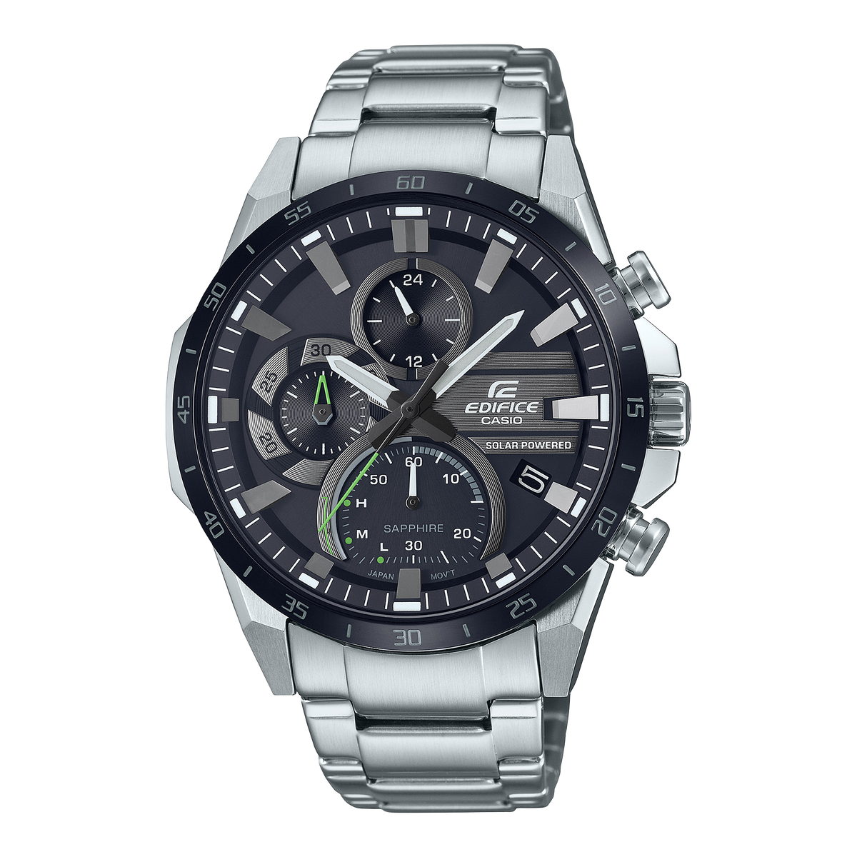 Edifice Mens 100m Sapphire Solar - EFS-S620DB-1AFC