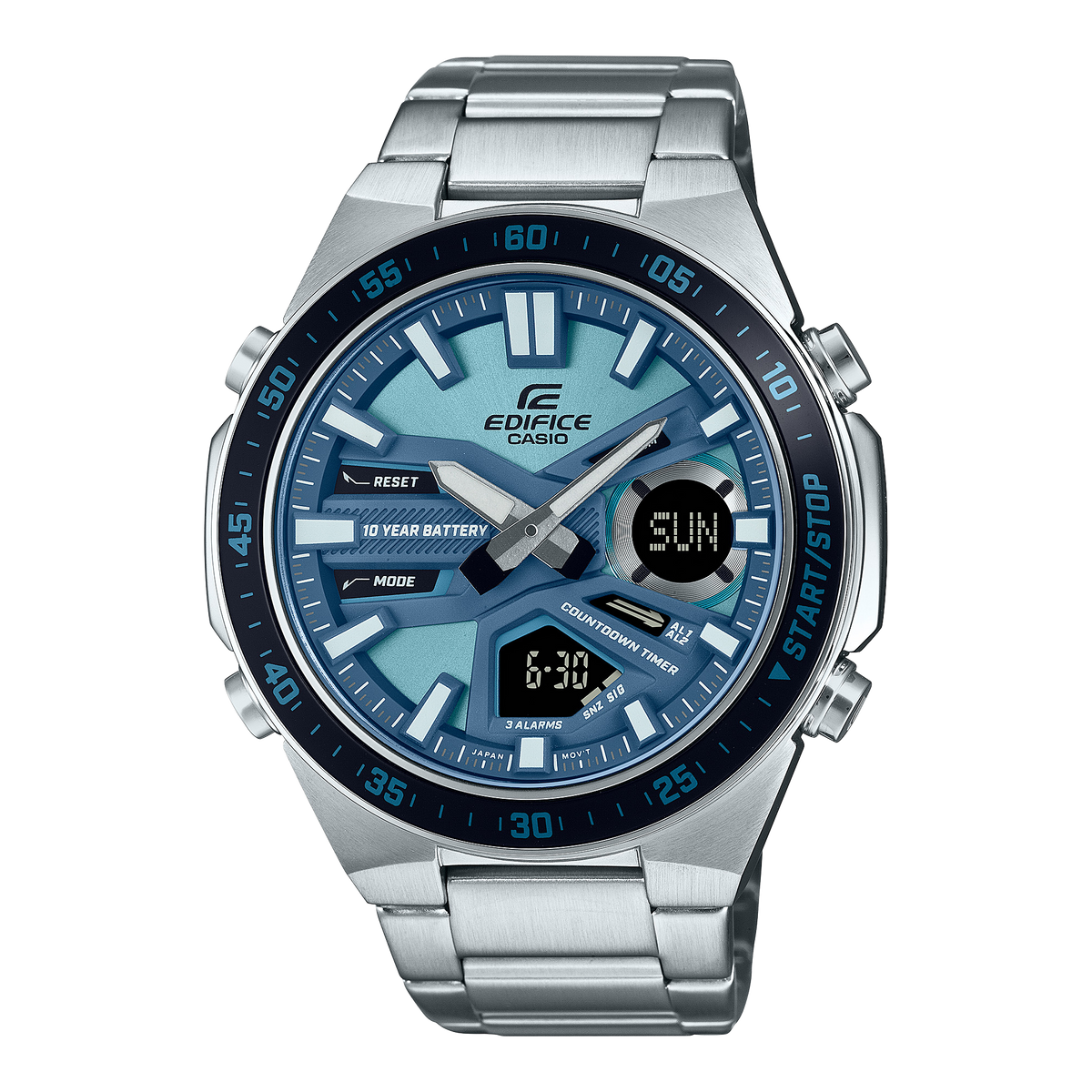 Edifice Mens 100m Standard - EFV-C110D-2BDF