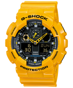 G-Shock Mens 200m Standard - GA-100A-9ADR