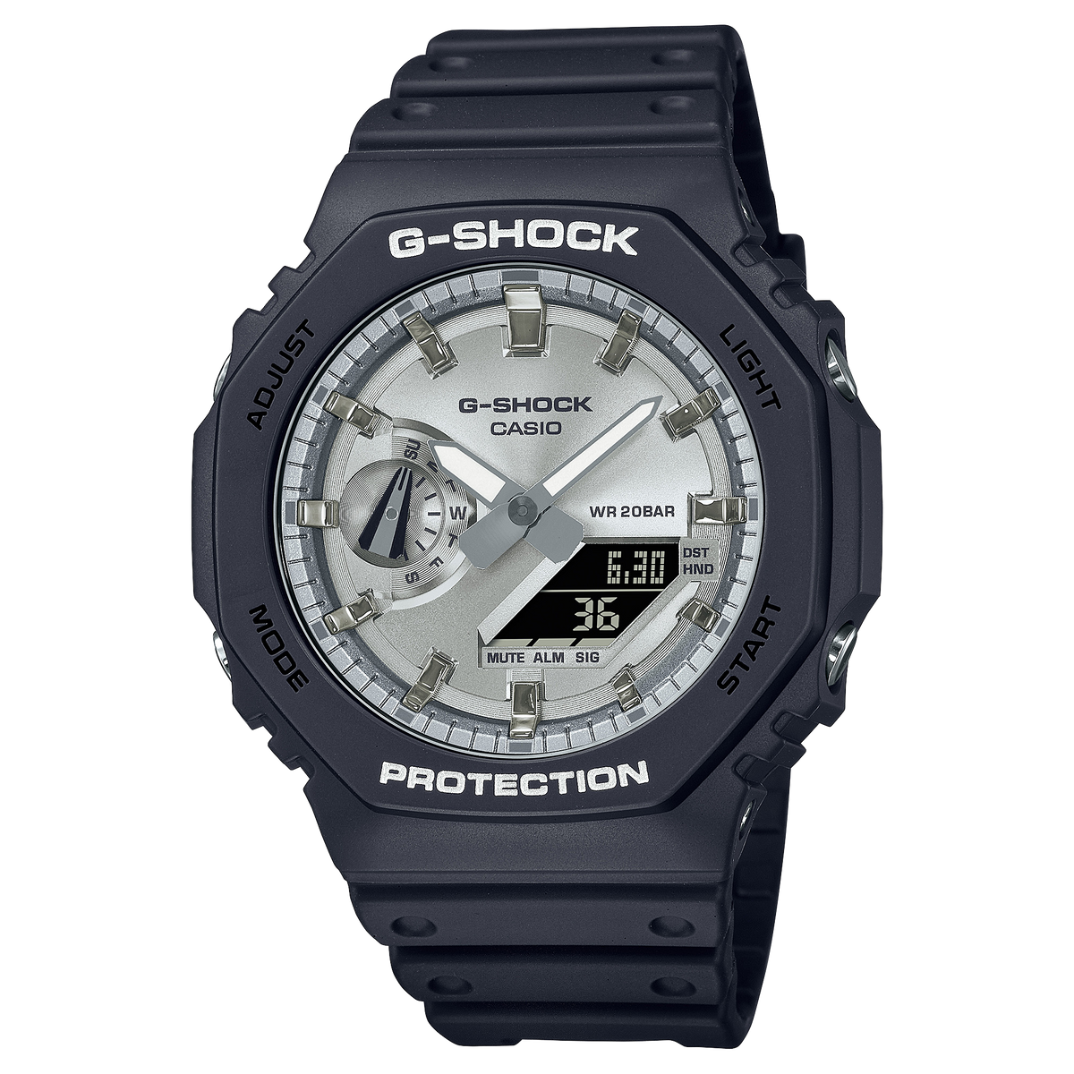 G-Shock Mens 200m Carbon Core - GA-2100SB-1