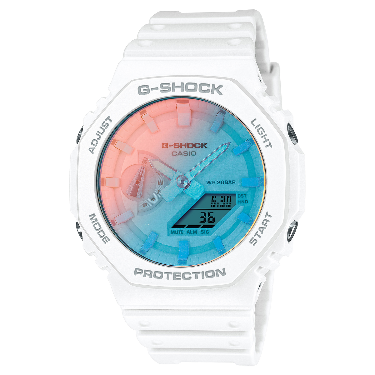 G-Shock Mens 200m Beach Time - GA-2100TL-7