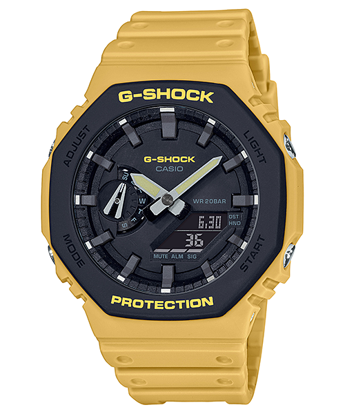 G-Shock Mens 200m Carbon Core - GA-2110SU-9AFC