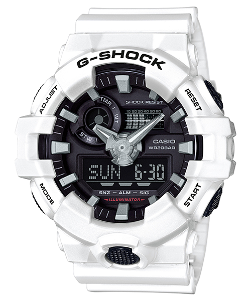 G-Shock Mens 200m Standard - GA-700-7A