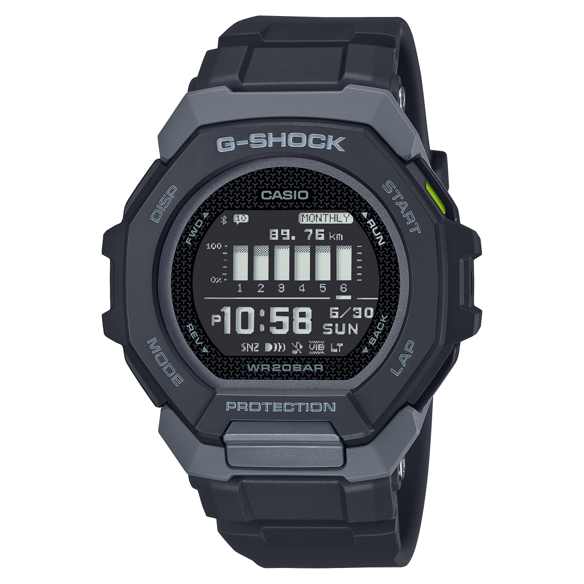 G-Shock Mens 200m Bluetooth Fitness - GBD-300-1DR