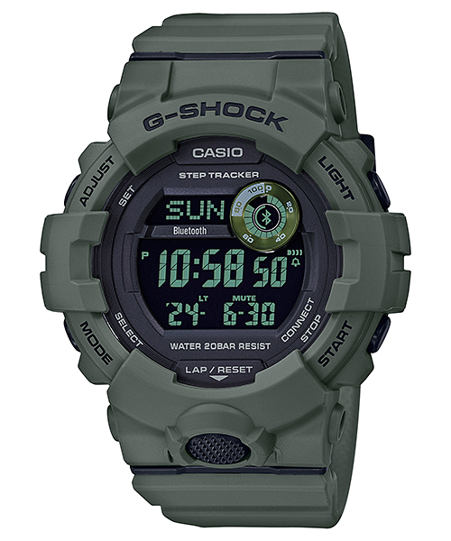 G-Shock Mens 200m Bluetooth Move - GBD-800UC-3
