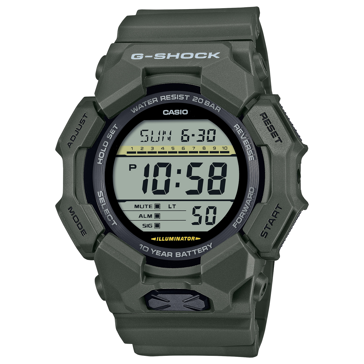 G-Shock Mens 200m Standard - GD-010-3