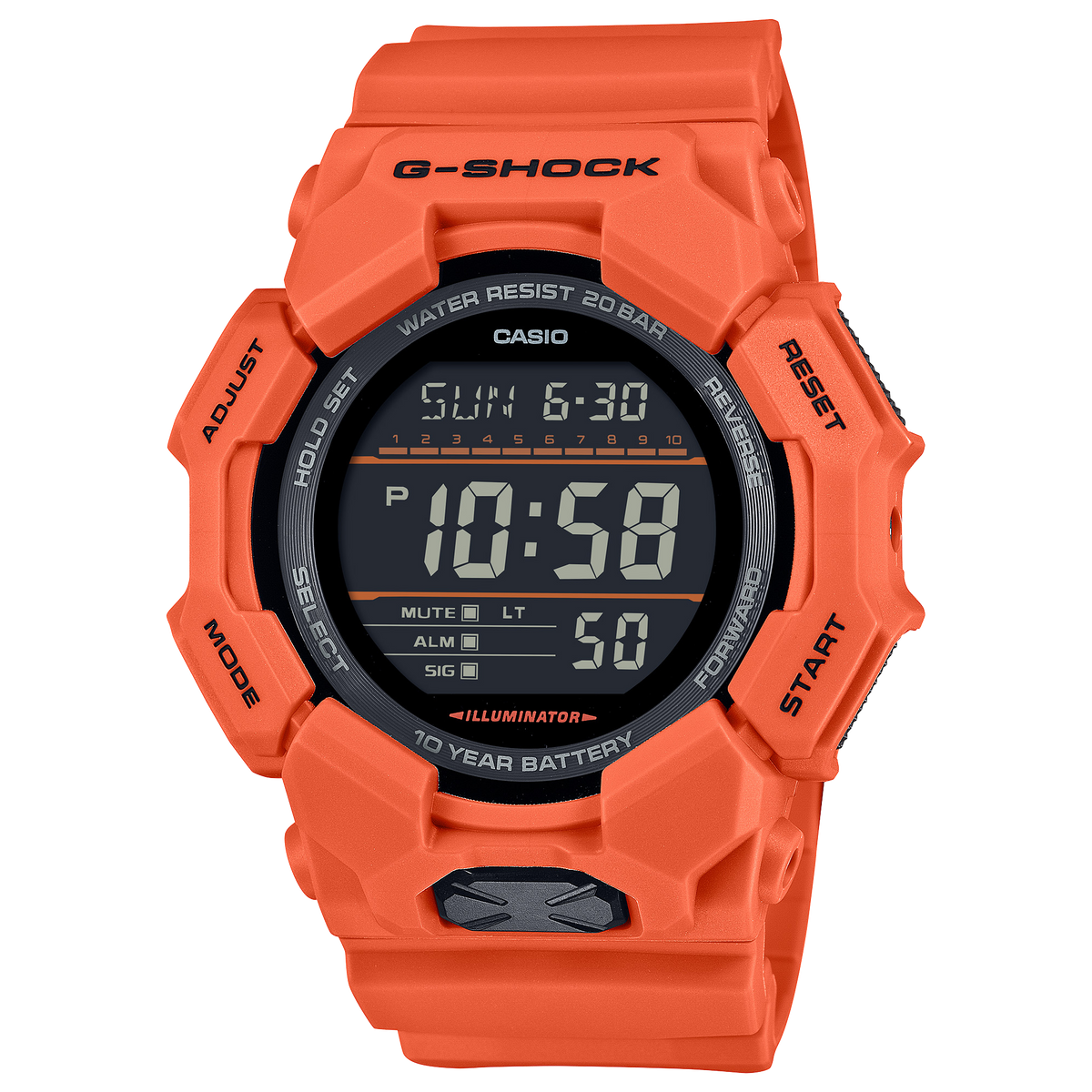 G-Shock Mens 200m Standard - GD-010-4DR