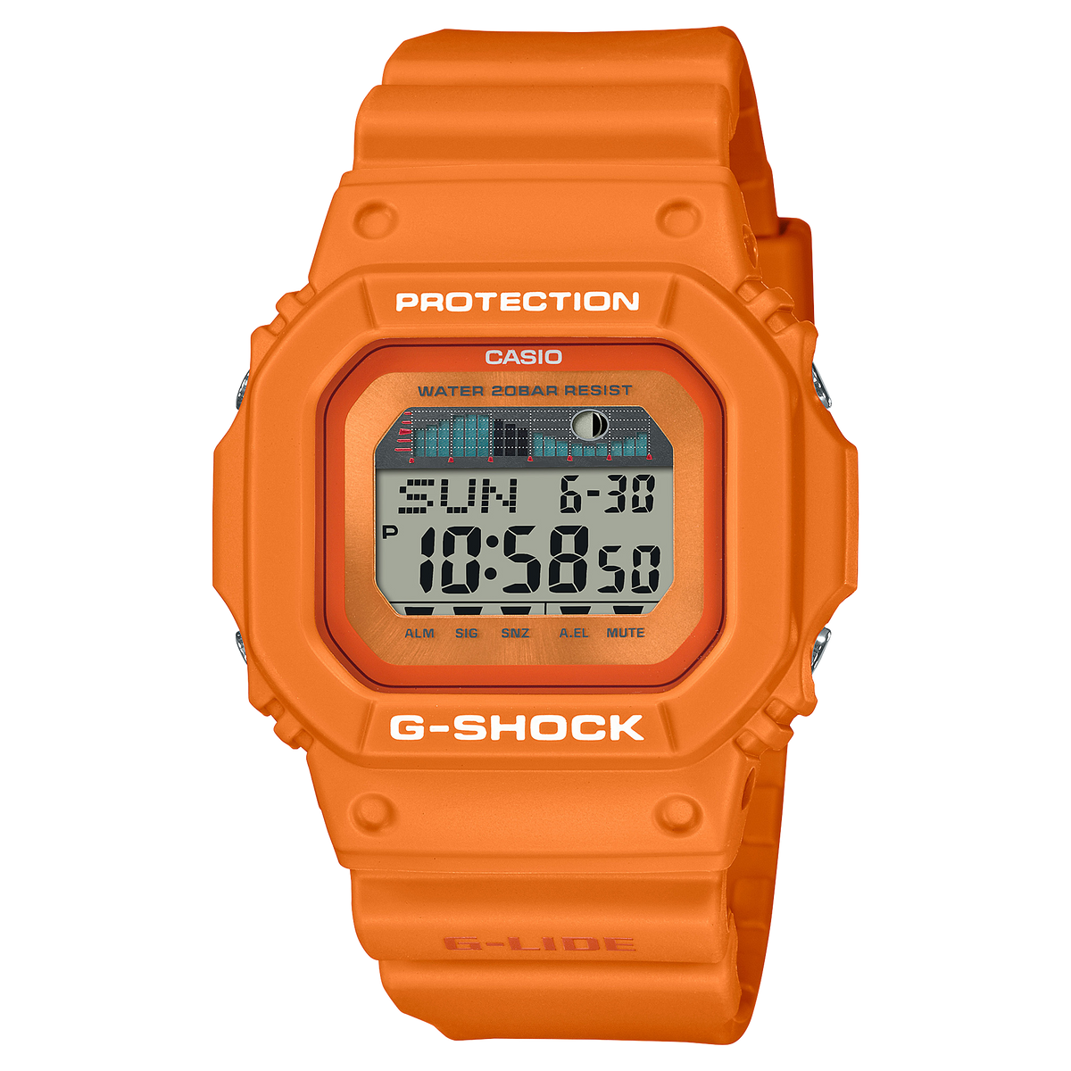 G-Shock Mans 200m G-Lide - GLX-5600RT-4FC