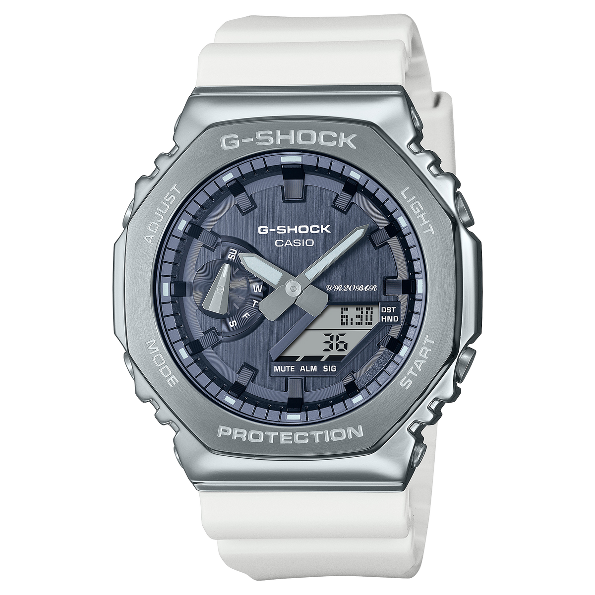 G-Shock Mens 200m G-Staal - GM-2100WS-7M