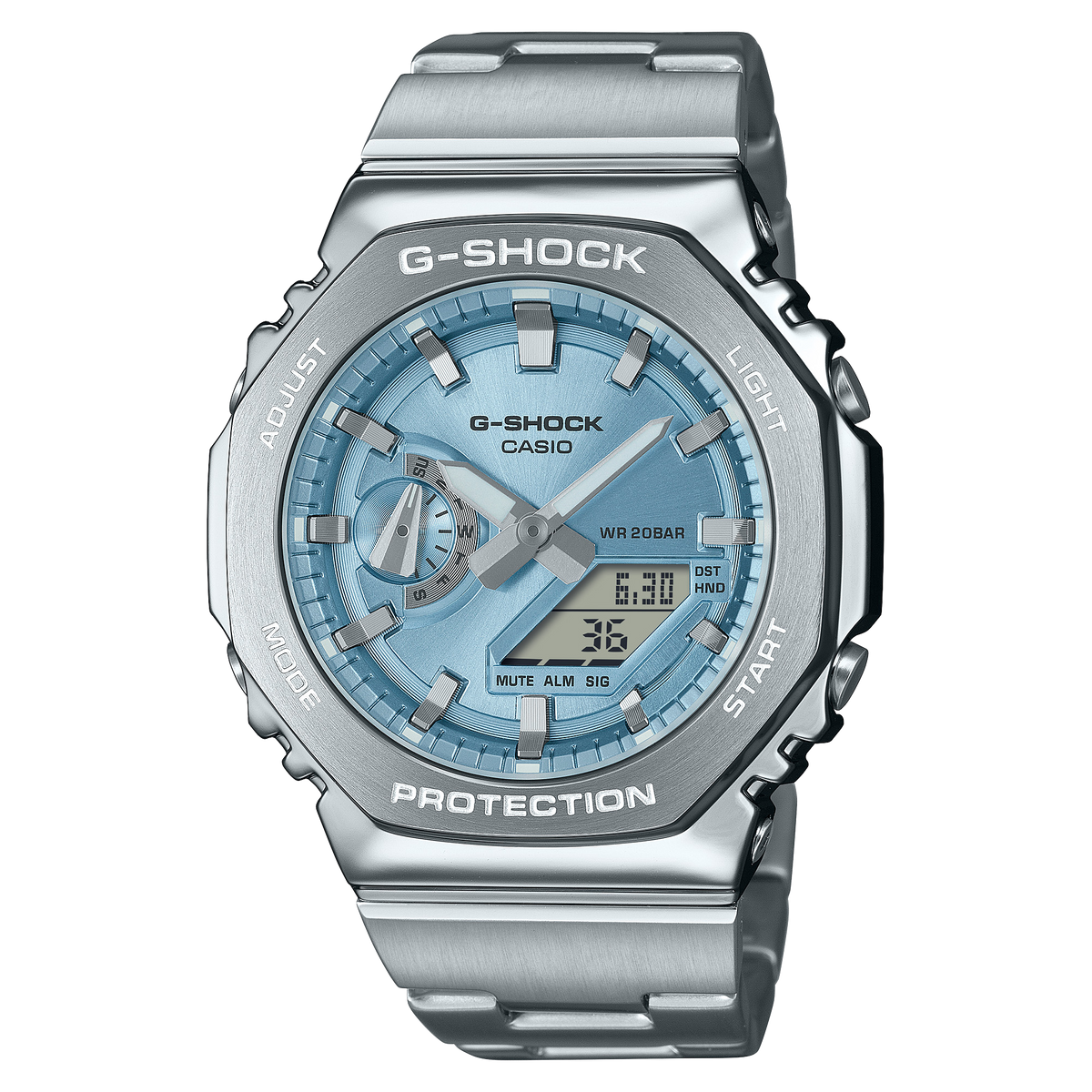 G-Shock Mens 200m G-Steel - GM-2110D-2ADR