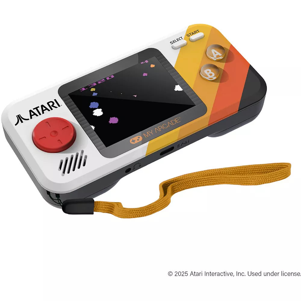 My Arcade - Atari Pocket Player Pro Portable Handheld Gaming System With Travel Case