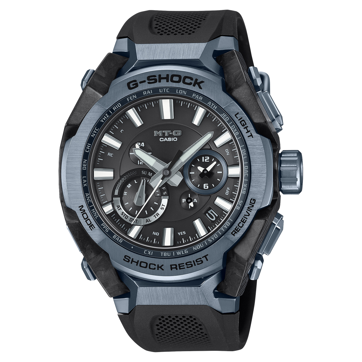 G-Shock Mens 200m Bluetooth Solar MT-G - MTG-B4000B-1A2DR