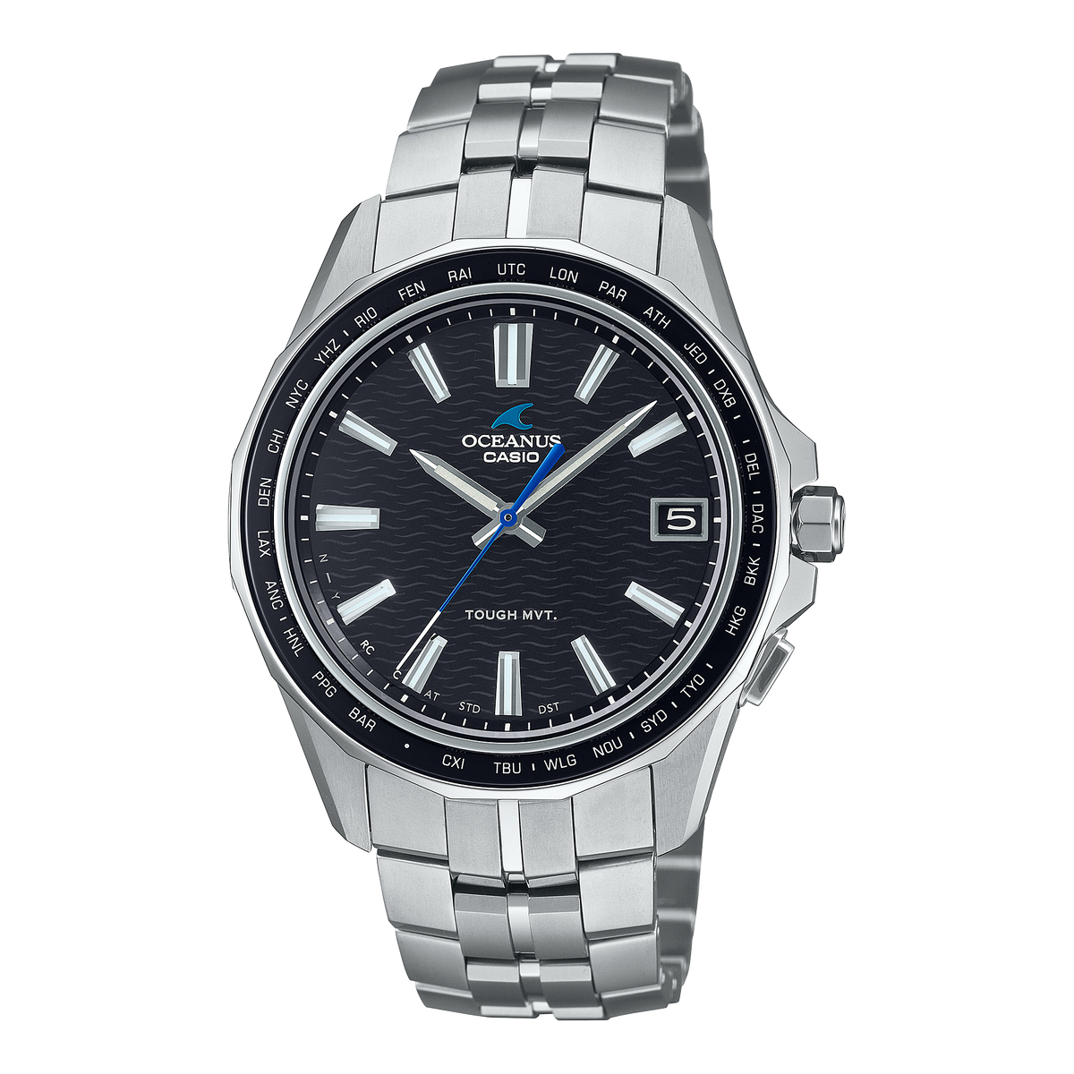 Oceanus Mens 100m Solar Bluetooth Titanium - OCW-S400-1