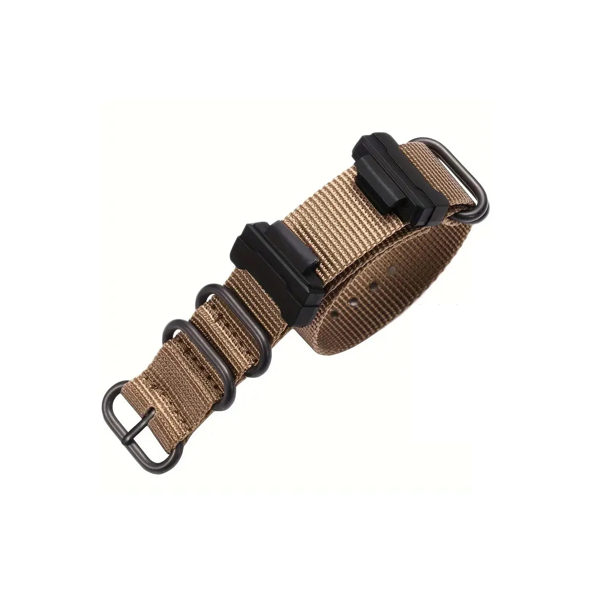 Military Nylon Strap For G Shock Sand Brown The Casio Shop