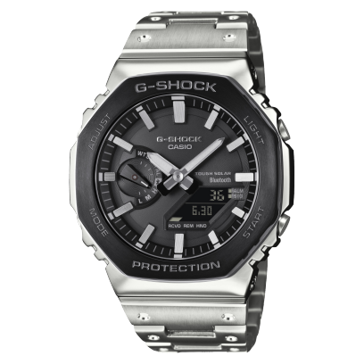 G-Shock Mens 200m Bluetooth Solar G-Steel - GM-B2100BT-1