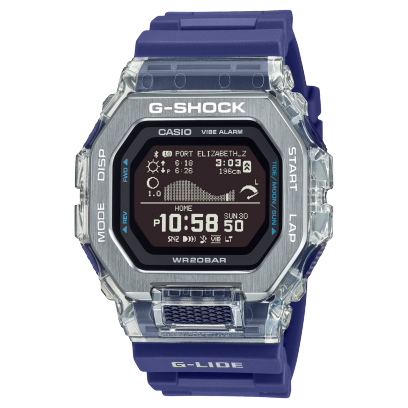 G-Shock Mens 200m G-Lide Bluetooth - GBX-100S-2