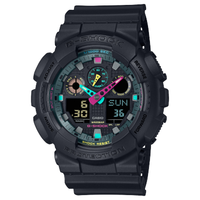 G-Shock Mens 200m Standard - GA-100MF-1ADR