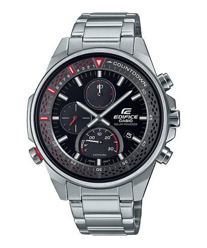 Edifice Mens 100m Sapphire Solar - EFS-S590D-1AVUDF