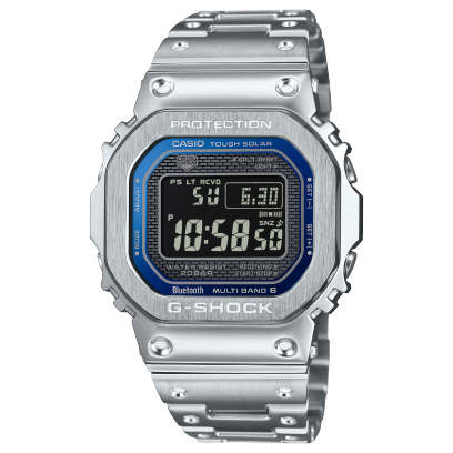 G-Shock Mens 200m Bluetooth G-Steel - GMW-B5000D-2DR