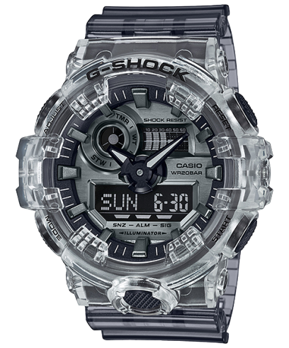 G-Shock Mens 200m Standard - GA-700SK-1