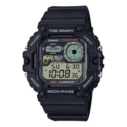 Standard Mens 100m Tide Graph - WS-1700H-1AVDF