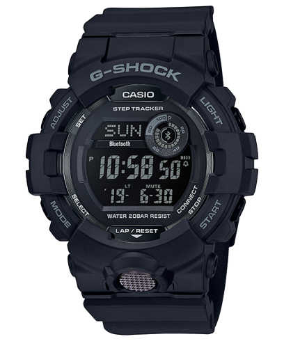 G-Shock Mens 200m Bluetooth G-Squad - GBD-800-1B