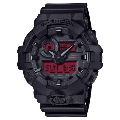 G-Shock Mens 200m Standard - GA-700BBR-1A