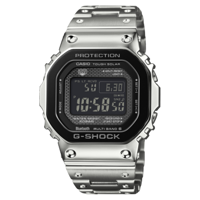G-Shock Mens 200m Bluetooth Solar G-Steel - GMW-B5000BT-1