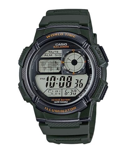Standard Collection Mens 100m - AE-1000W-3AVDF