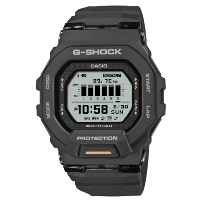 G-Shock Mens 200m Bluetooth Fitness - GBD-200-1A1DR