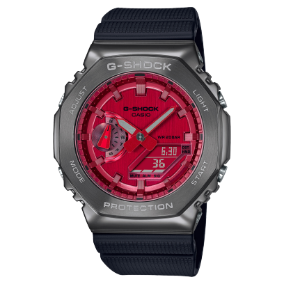 G-Shock Mens 200m G-Steel - GM-2100B-4