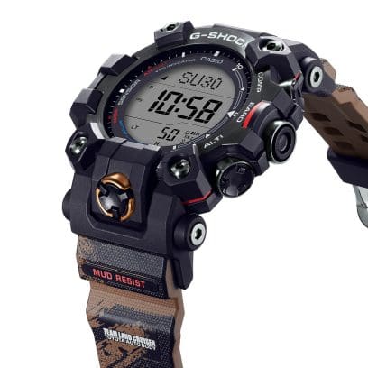 G-Shock Mens 200m Mudman Team Landcruiser Triple Sensor Solar - GW-9500TLC-1
