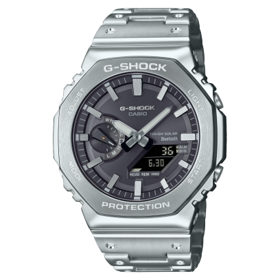 G-Shock Mens 200m Bluetooth Solar G-Steel - GM-B2100SD-1A