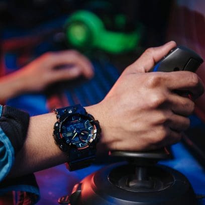 G-Shock Mens Rainbow 200m - GA-700RGB-1