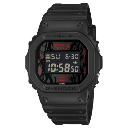 G-Shock Mens 200m Stranger Things - DW-5600STT-1