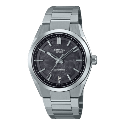 Edifice Mens 100m Sapphire Automatic Carbon - EFK-100CD-1ADR