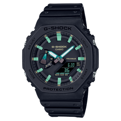G-Shock Mens Carbon Core 200m - GA-2100RC-1