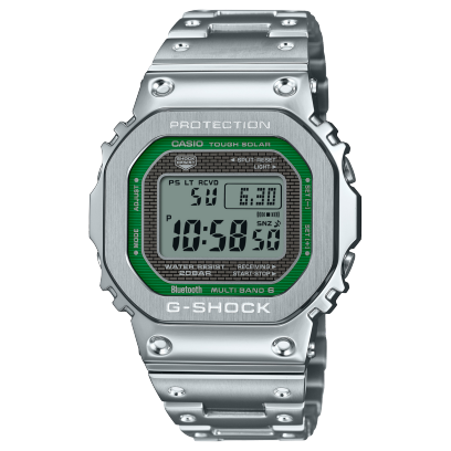 G-Shock Mens 200m Bluetooth G-Steel - GMW-B5000D-3
