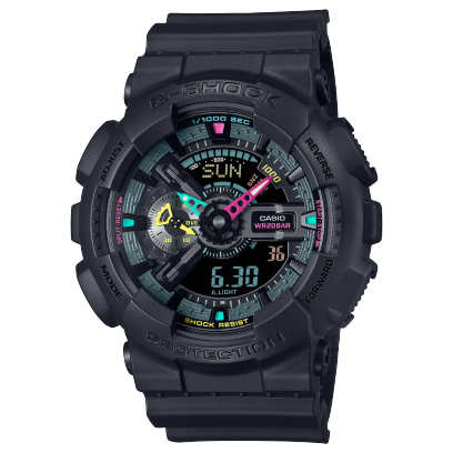 G-Shock Mens 200m Standard - GA-110MF-1ADR