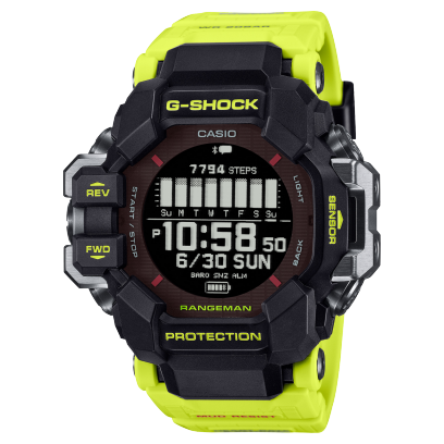 G-Shock Mens 200m Rangeman GPS With HR Monitor - GPR-H1000RY-1A9