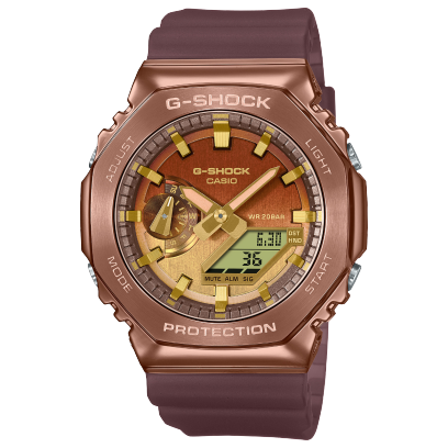 G-Shock Mens 200m G-Steel - GM-2100CL-5