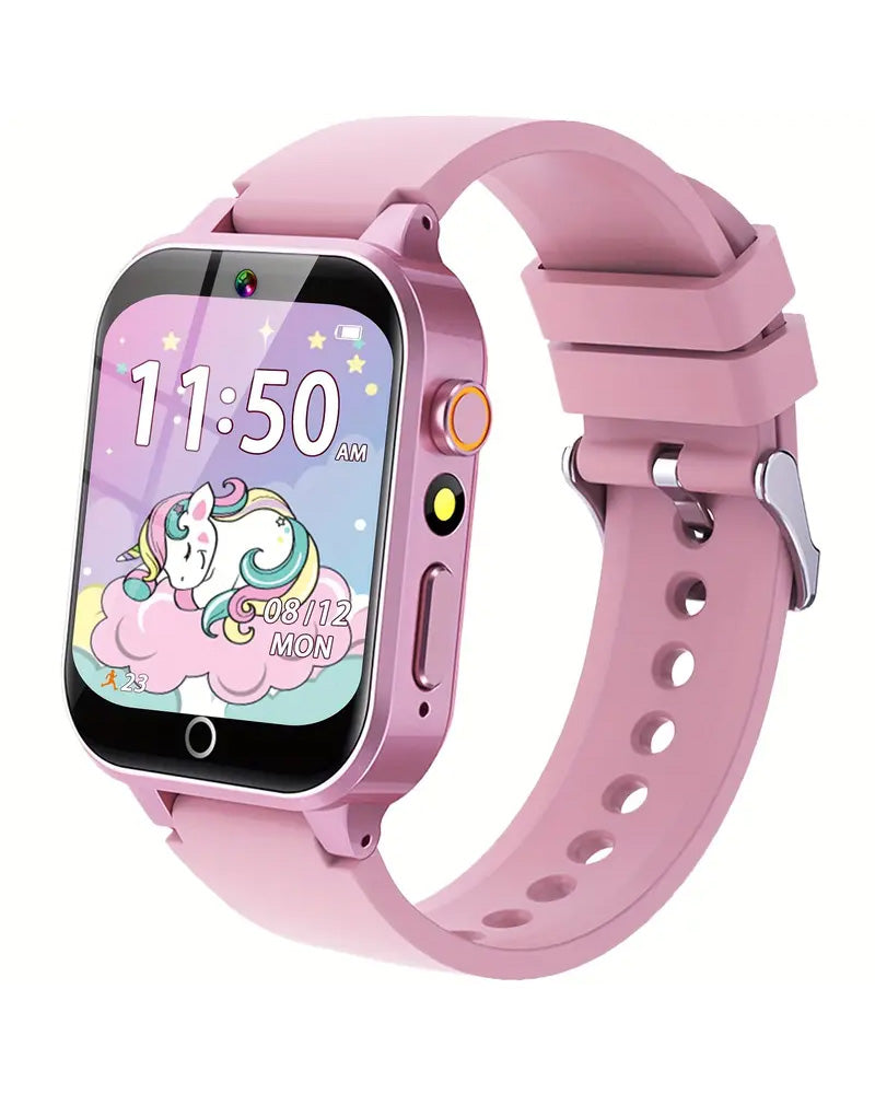 HD Touch Screen Smart Watch For Boys And Girls Pink– The Casio Shop